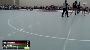 84 lbs Round 2 (3 Team) - Leeland Gibson, Marshall/Lakeview/RTR vs Jacob Como, Fosston-Bagley Brawlers