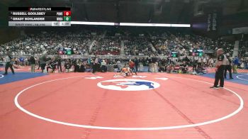 3A-126 lbs Semifinal - Russell Goolsbey, Powell vs Grady Bohlander, Wheatland