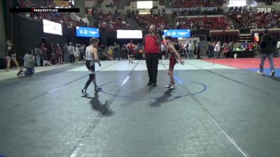 82 lbs 5th Place Match - Brock Gale, Sanderson Wrestling Academy vs Mason Voegel, North Montana Wrestling CLub