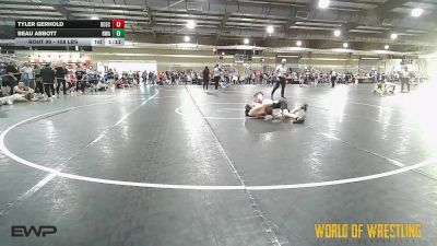 108 lbs Round Of 16 - Tyler Gerhold, DC Elite - Coufal vs Beau Abbott, Roundtree Wrestling Academy