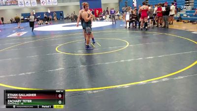 285 lbs Round 2 (4 Team) - Zachary Teter, Huntsville vs Ethan Gallagher, Rossview