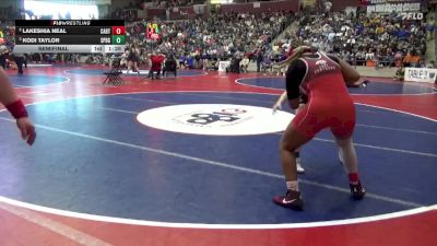 6A 190 lbs Semifinal - Kodi Taylor, Springdale vs Lakeshia Neal, CABOT HIGH SCHOOL