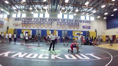 113 lbs 1st Place Match - Christopher Schnobrick, Cowboy Wrestling Club vs Koa DeLoach, SOT / DOZ