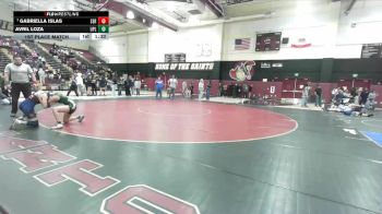 105 lbs 1st Place Match - Gabriella Islas, Serrano vs Avril Loza, Upland