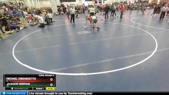 132 lbs Cons. Round 6 - Michael DiBenedetto, IL vs Jackson Herman, TX