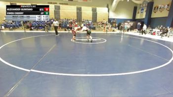 165 lbs 3rd Place Match - Alexander Quintano, Noke Wrestling RTC vs Owen Cherry, Apprentice School