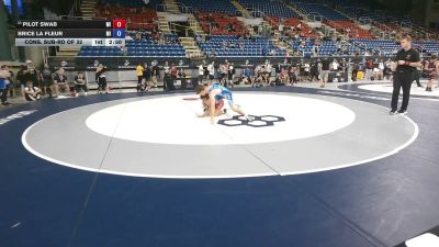 120 lbs Cons. Sub-rd Of 32 - Pilot Swab, Michigan vs Brice La Fleur, Michigan