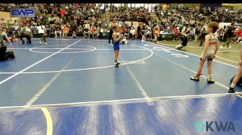 52 lbs Consi Of 4 - Archer Slabaugh, Oklahoma Wrestling Academy vs Liam LeGrand, Piedmont