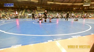 81 lbs Consi Of 8 #1 - Alice Hafner, Higher Calling Wrestling Club vs Laney Henning, Cotton County Wrestling Club