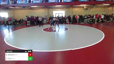 160 lbs Round Of 64 - Brody Demers, Goffstown vs Yuilcal Cruz, Central