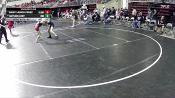 95 lbs Cons. Round 2 - Autumn Judy, Wrestling With Character vs Daisy Larios Perez, Grand Island Legacy Girls Wrestling Club