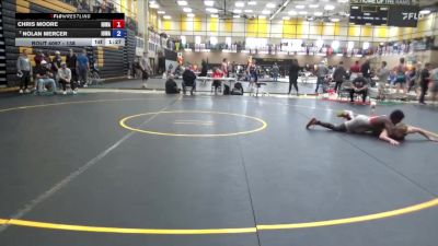 138 lbs Champ. Round 2 - Chris Moore, Iowa vs Nolan Mercer, Iowa