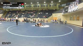 120 lbs Rr Rnd 2 - Jaziel Herrera, McLain vs Gabe Ward, Bixby Blue