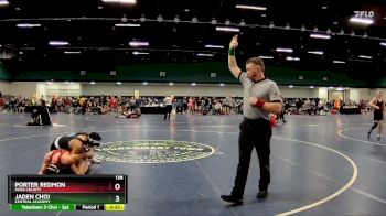 138 lbs Cons. Round 3 - Jaden Choi, Central Academy vs Porter Redmon, Hoke County