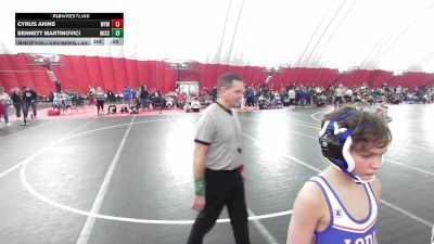 12U Boys - 82 lbs Cons. Round 3 - Brody Lewis, Askren Wrestling Academy vs Liam Clemens, Lodi Wrestling Club