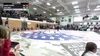 138 lbs Semis & 1st Wb (8 Team) - Tate Huff, Aberdeen Central vs Aaron Tucker, Brandon Valley