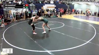 125 lbs. Cons. Round 4 - Ava Hennessy, Lindbergh vs Ava Davenport, Little Rock Central
