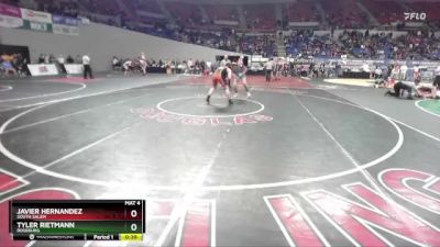 6A-175 lbs Cons. Round 4 - Javier Hernandez, South Salem vs Tyler Rietmann, Roseburg