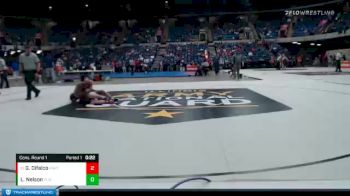 120 lbs Cons. Round 1 - Giorgio Difalco, Prospect vs Lucas Nelson, Polo