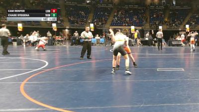 105 lbs Round Of 32 - Cam Renfer, Lehman vs Chase Stegena, Thomas Jefferson