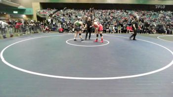 235 lbs Quarterfinal - Brighton Wise, Bear River vs Emmaline Durrett, Sweet Home