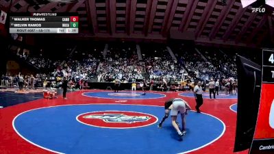 4A-175 lbs Champ. Round 1 - Walker Thomas, Cambridge vs Melvin Ramos, Woodland, Cartersville