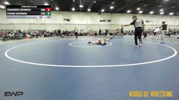 75 lbs Quarterfinal - Channing Bowman, POWA 14U vs Chase Downing, Storm MS