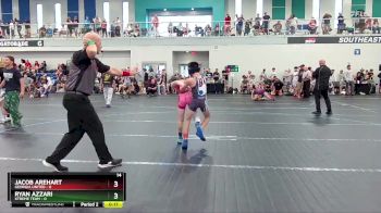72 lbs Round 1 (6 Team) - Jacob Arehart, Georgia United vs Ryan Azzari, Xtreme Team