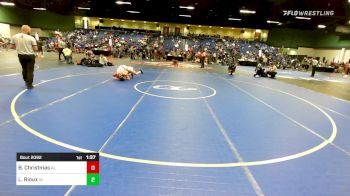 120 lbs Round Of 64 - Brodie Christmas, AL vs Luke Rioux, IN