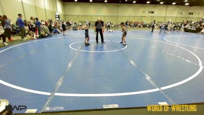 55 lbs Quarterfinal - Zane Montoya, Regulators 9U 2 vs Parker Oldenberg, Potentially Dangerous