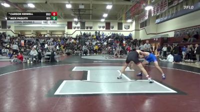 157 lbs Cons. Round 2 - Carson Kidwell, Solon vs Nick Pasutti, Interstate 35