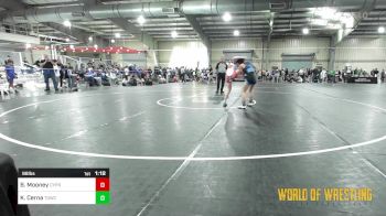 98 lbs Quarterfinal - Brynlee Mooney, Cypress Wrestling Club vs Kamila Cerna, Top Dog Wrestling Club