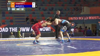 65 kgs Semifinal - Vazgen Tevanyan (ARM) vs Umidjon Jalolov (UZB)