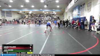 182 lbs Champ. Round 2 - Jacob Follero, Tesoro vs JACK BEARD, Mayfair