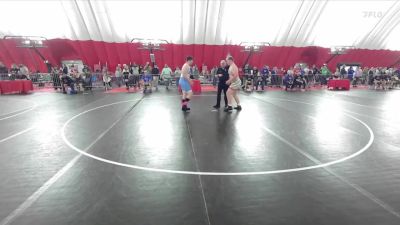 285 lbs Round 2 - Garrett Dagestad, Saint Croix Falls High School Wrestling vs Travis Smith, Whitehall Wrestling Club