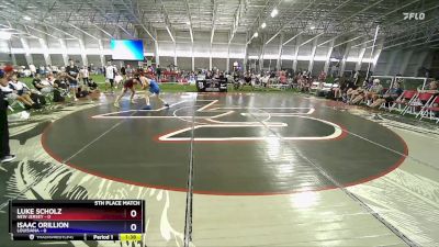 150 lbs Placement Matches (8 Team) - Luke Scholz, New Jersey vs Isaac Orillion, Louisiana