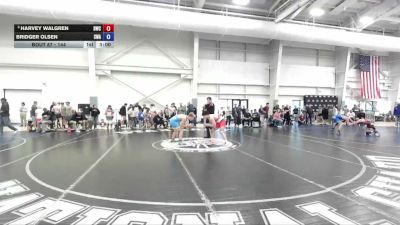144 lbs Champ. Round 1 - Harvey Walgren, Delta Wrestling Club vs Bridger Olsen, Sanderson Wrestling Academy