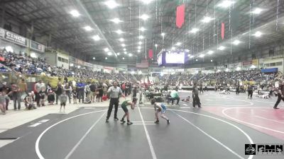 78 lbs Quarterfinal - Brecken Smith, Cedaredge Wrestling vs Carsyn Schlachter, Holyoke