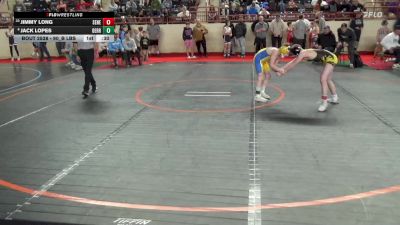 90_B lbs Consi Of 8 #1 - Jimmy Long, Seneca Valley vs Jack Lopes, Derry