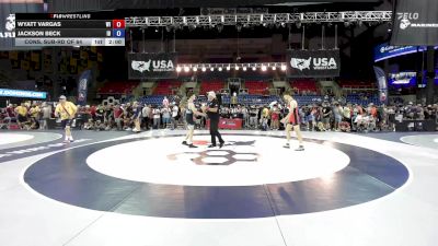 144 lbs Cons. Sub-rd Of 64 - Wyatt Vargas, WI vs Jackson Beck, ID