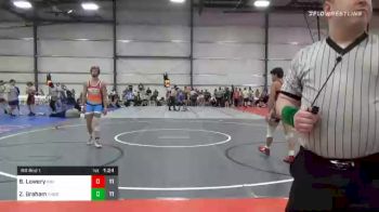 138 lbs Prelims - Bryce Lowery, Indiana Outlaws White vs Zander Graham, Ohio Beach Boys