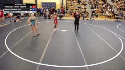135 lbs Champ. Round 3 - Annalucia Chavez Diercks, MN vs Aida Appenfeller, MO