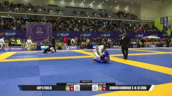 Jennisin Dominique R. M. De Grim vs Amy K Fidelis 2026 European Jiu-Jitsu IBJJF Championship