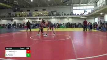 182 lbs Quarterfinal - Jaylen Young, Perry Meridian Wrestling Club vs Brock Finney, Unaffiliated