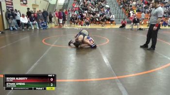 113 lbs Quarterfinal - Ryder Alberty, Galion vs Ethan Amens, Northmor