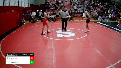 127 lbs Cons. Round 4 - Tanner Hayes, Frazier vs Daniel Noel, Fox Chapel Area Hs