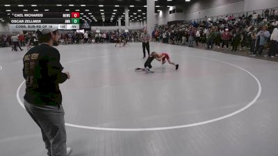 71 lbs Cons. Sub-rd Of 16 - Oscar Zellmer, Ace Wrestling Academy vs Cael Richards, MN Elite Wrestling Club