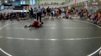 84 lbs Round 2 (10 Team) - Daniel Campos, Florida Avengers vs Cain Curtiss, Roundtree WA