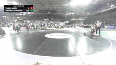 Boys 1B/2B 175 Quarterfinal - Nathan Rasmussen, Selkirk vs Josiah Beiter, Cle Elum