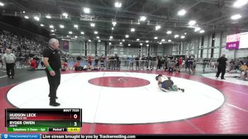 126 lbs Quarterfinal - Hudson Leck, Wolfpack WC vs Ryder Owen, INWTC